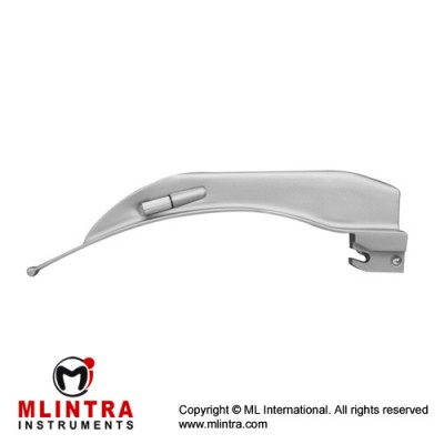 Apollo™ Standard McIntosh Laryngoscope Blade Fig. 2 - For Adolescents Stainless Steel, Working Length 90 mm